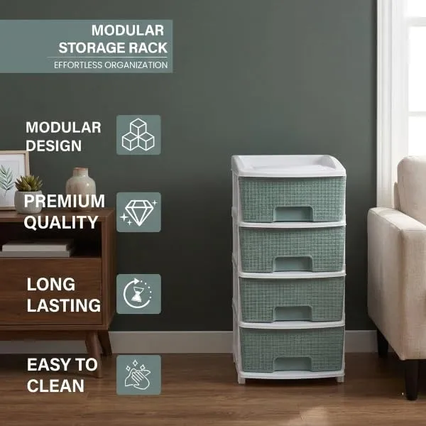 Plastic_Modular_Drawer_Storage_Chest_Of_Drawers_Organizer_Storage_Box,_Large_Stomo_Racks_For_Multipurpose_Anti_Slip_Shoes_Organizers_(White_And_Green,_4_Layer)