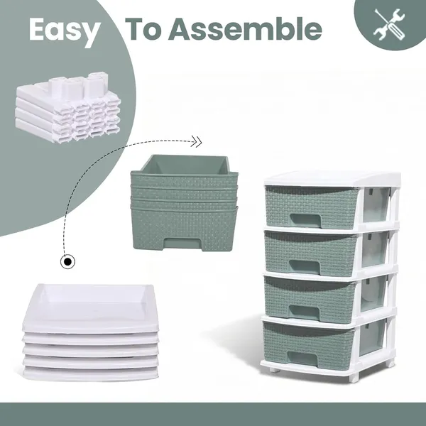 Plastic_Modular_Drawer_Storage_Chest_Of_Drawers_Organizer_Storage_Box,_Large_Stomo_Racks_For_Multipurpose_Anti_Slip_Shoes_Organizers_(White_And_Green,_4_Layer)