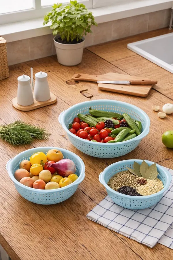 Blue_Set_Of_3_Plastic_Storage_Baskets_For_Kitchen_And_Home,_Multipurpose_Organizer_For_Fruits,_Vegetables,_Clothes,_Toys,_Books,_Office_And_Wardrobe
