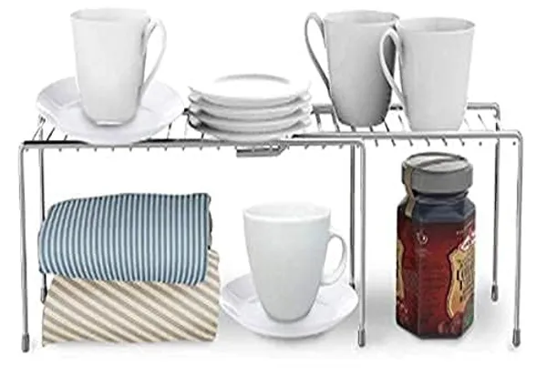 Spice_Rack_Kitchivo_Utensils_Drying_Rack/Dish_Drying_Rack_With_Drainer_Tray/Bartan_Stand_Steel/Kitchen_Drying_Racks/Utensils_Stand_And_Dish_Drainer_Rack