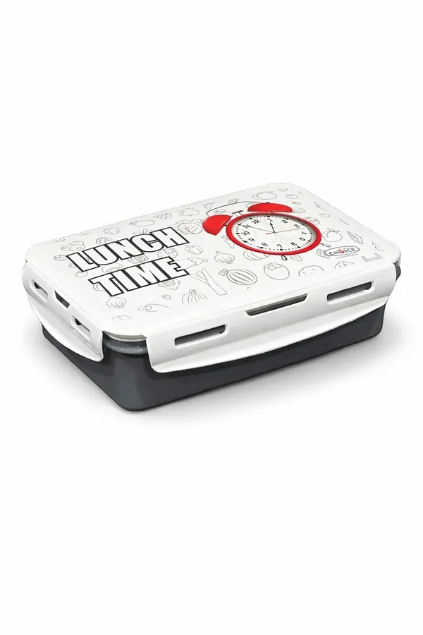 Lunch_Time_Clock_Design_Lunch_Box_With_Compartments_And_Spoon_Fork_|_Leak_Proof_Bpa_Free_Tiffin_Box_|_Food_Storage_Container_For_Office,_School_And_Travel_|_Includes_Inner_Box