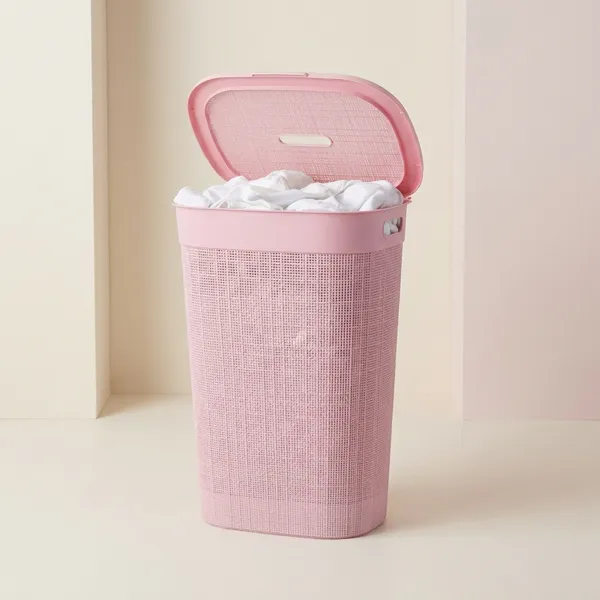 Marriott_Cream_Plastic_Large_55_Ltr_Laundry_Basket_With_Lid_And_Handle_|_Multipurpose_Hamper_Bins_Storing_Washable_Clothes,_Blankets_|_Household_Ideal_For_Home_And_Bathroom