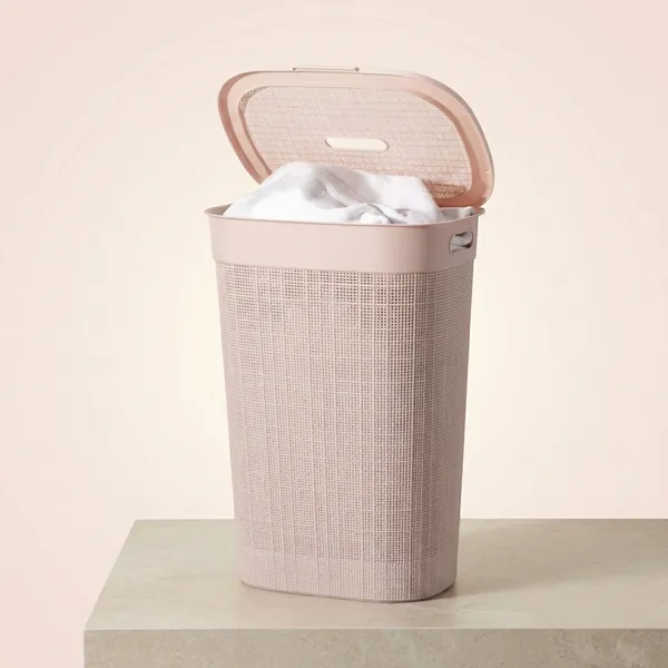 Marriott_Light_Pink_Plastic_Large_55_Ltr_Laundry_Basket_With_Lid_And_Handle_|_Multipurpose_Hamper_Bins_Storing_Washable_Clothes,_Blankets_|_Household_Ideal_For_Home_And_Bathroom