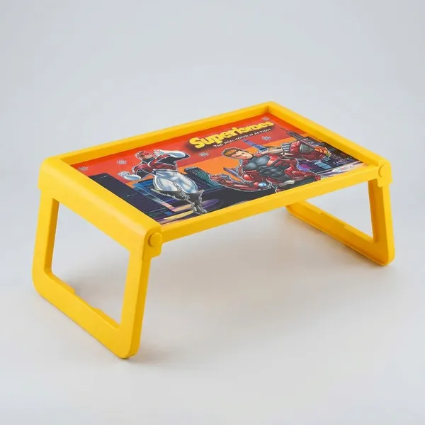Yellow_Kids_Foldable_Study_Table_For_Children_|_Portable_Lightweight_Plastic_Study_Desk_|_Cartoon_Printed_Table_For_Study,_Drawing_And_Activity_|_Compact_And_Easy_To_Store