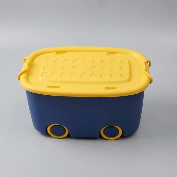 Yellow_&_Blue_Rolling_Storage_Container_Box_25_Litre_Large_With_Wheels,_Kids_Toy_And_Clothes_Organizer_Bin_With_Lid,_Portable_Plastic_Storage