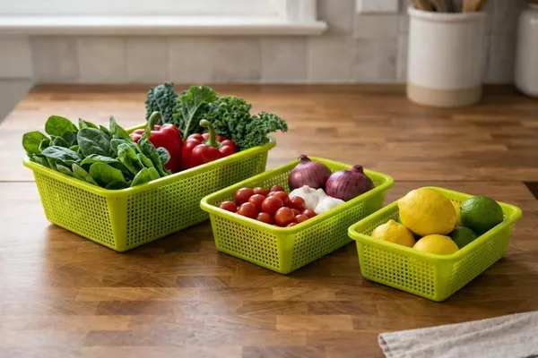 Lime_Green_Set_Of_3_Plastic_Storage_Baskets_For_Kitchen_And_Home,_Multipurpose_Organizer_For_Fruits,_Vegetables,_Clothes,_Toys,_Books,_Office_And_Wardrobe