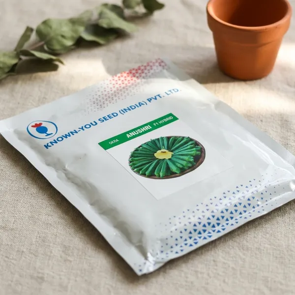 ANUSHRI_F1_Hybrid_Okra_Seeds_by_Known-You_Seed_(India)_Pvt._Ltd.