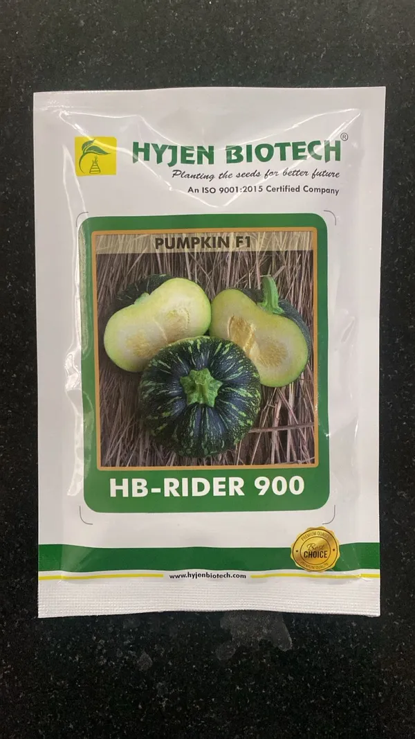 HB-RIDER_900_Hybrid_Pumpkin_F1_Seeds_by_Hyjen_Biotech