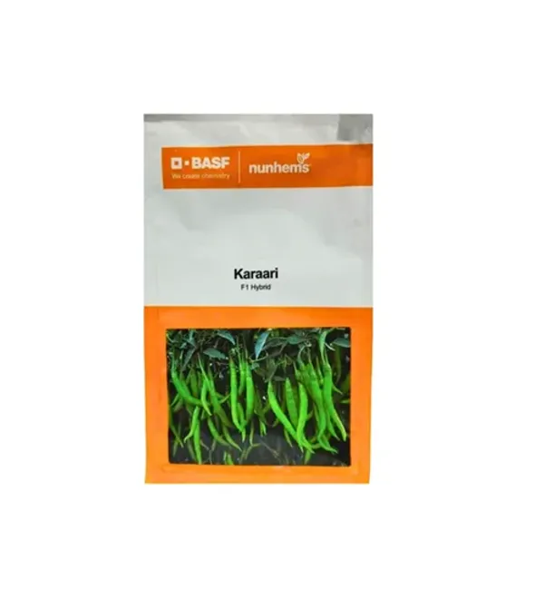 BASF_Nunhems_Karaari_F1_Hybrid_Green_Chilli_Seeds
