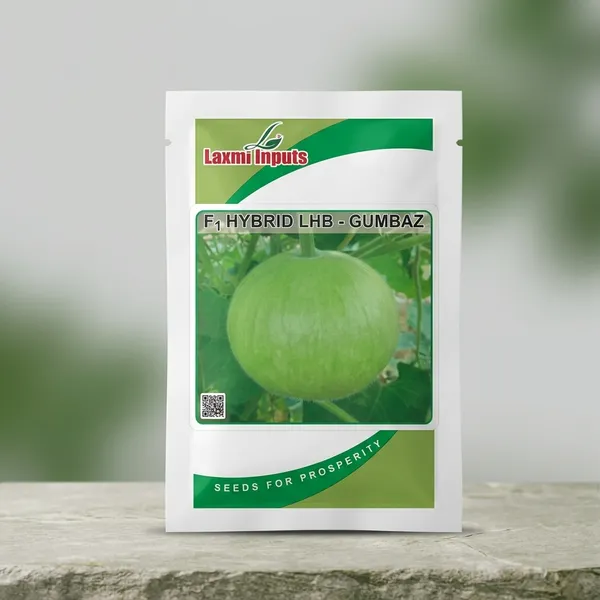 F1_Hybrid_Vegetable_Seeds-_LHB_Gumbaz_(Bottle_Gourd)_by_Laxmi_Inputs