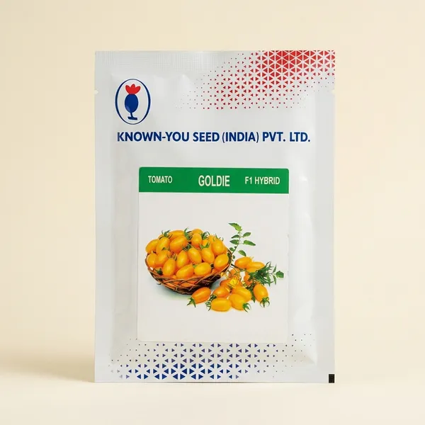 KNOWN-YOU_SEED_Goldie_F1_Hybrid_Yellow_Cherry_Tomato_Seeds