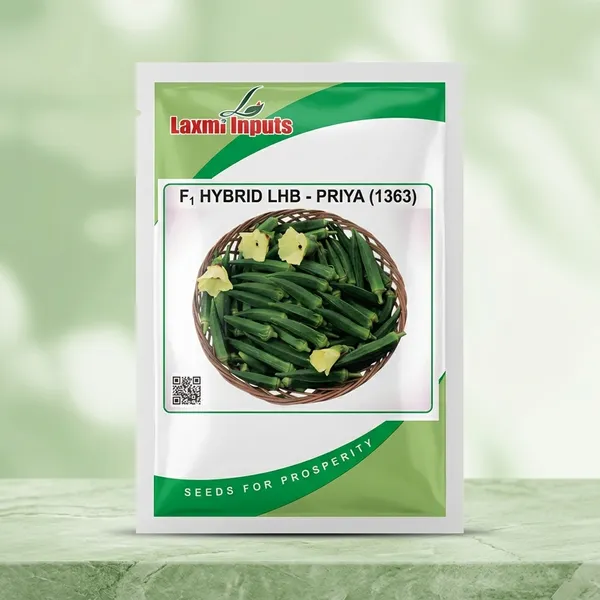 Laxmi_Inputs_F1_Hybrid_LHB_-_Priya_(1363)_Bhindi_Seeds