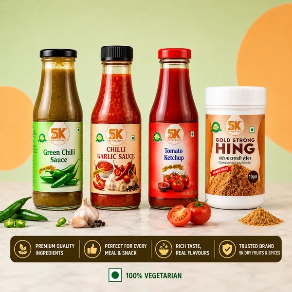 Green_Chilli_Sauce_And_Chilli_Garlic_And_Tomato_Ketchup_Hing_Asafoetida_Set