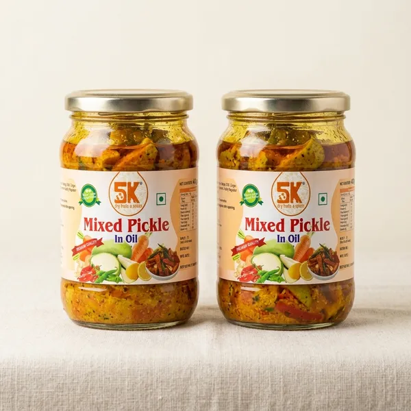 Mix_Pickle_With_Mango_Lime_Carrot_Chilli_400_gm_*Pack_Of_2