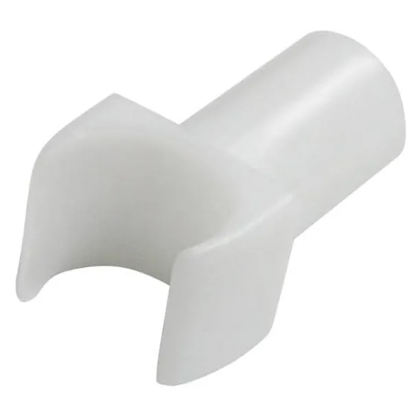 White_Nylon_Seat_Rail_Glide_for_Fixed_Arm_Wheelchair_|_1/2"_and_3/4"_(1_Large_1_Small)