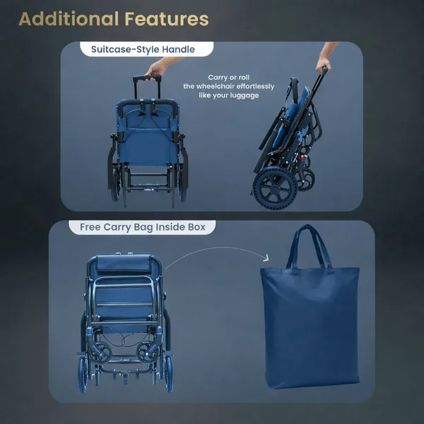 Ultra_Lightweight_Foldable_Transit_Wheelchair_With_Mild_Steel_Frame_Flip_Up_Armrest_Leg_Rest_Attendant_Brakes_Safety_Belt_Back_Pocket_Carry_Bag_For_Travel_Daily_Use