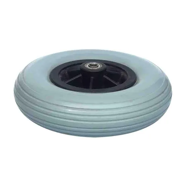 8_Inch_(200×50)_Front_Caster_Wheel_for_Electric_Wheelchair_With_Bearing_-_Grey_(Pack_of_2)
