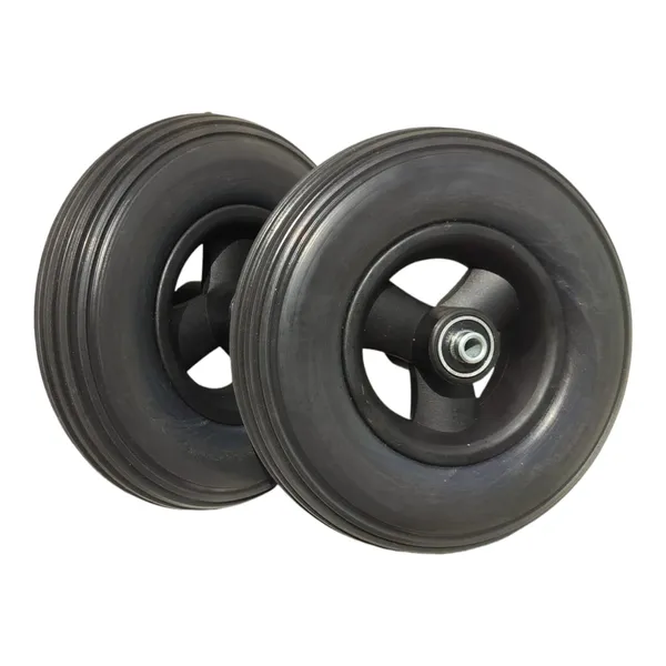 Premium_Imported_8_Inch_(200×50)_Front_Caster_Wheel_for_Electric_Wheelchair_With_Bearing_-_Black_(Pack_of_2)