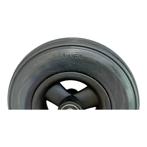 Premium_Imported_8_Inch_(200×50)_Front_Caster_Wheel_for_Electric_Wheelchair_With_Bearing_-_Black_(Pack_of_2)