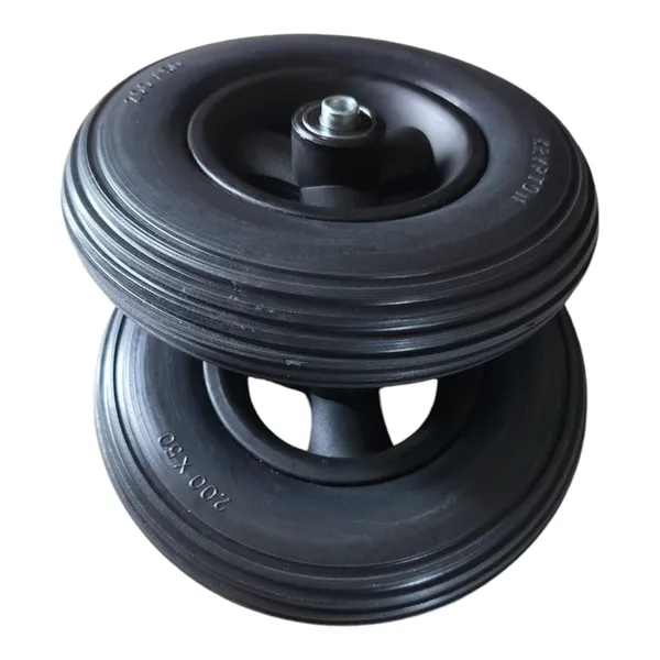Premium_Imported_8_Inch_(200×50)_Front_Caster_Wheel_for_Electric_Wheelchair_With_Bearing_-_Black_(Pack_of_2)