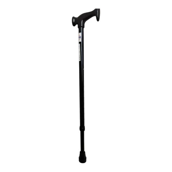 eOnekart_Premium_Height_Adjustable_Lightweight_Portable_Walking_Stick_B_Cane939_Black