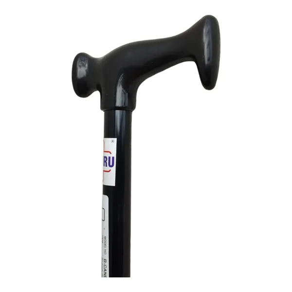 eOnekart_Premium_Height_Adjustable_Lightweight_Portable_Walking_Stick_B_Cane939_Black