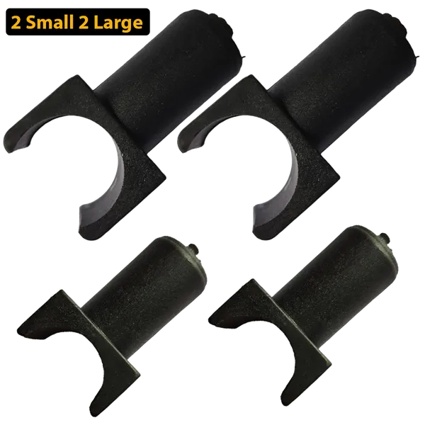 Black_Nylon_Seat_Rail_Glide_for_Fixed_Arm_Wheelchair_|_1/2"_and_3/4"_(2_Large_2_Small)