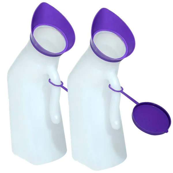 eOnekart_Unisex_Urine_Pot_2_In_1_For_Male_Female_Portable_Comfortable_Hygienic_1000_Ml_Urine_Collector_For_Bed_Patients_(Pack_Of_2)