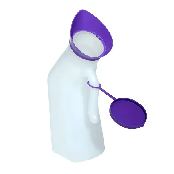 eOnekart_Unisex_Urine_Pot_2_In_1_For_Male_Female_Portable_Comfortable_Hygienic_1000_Ml_Urine_Collector_For_Bed_Patients_(Pack_Of_2)