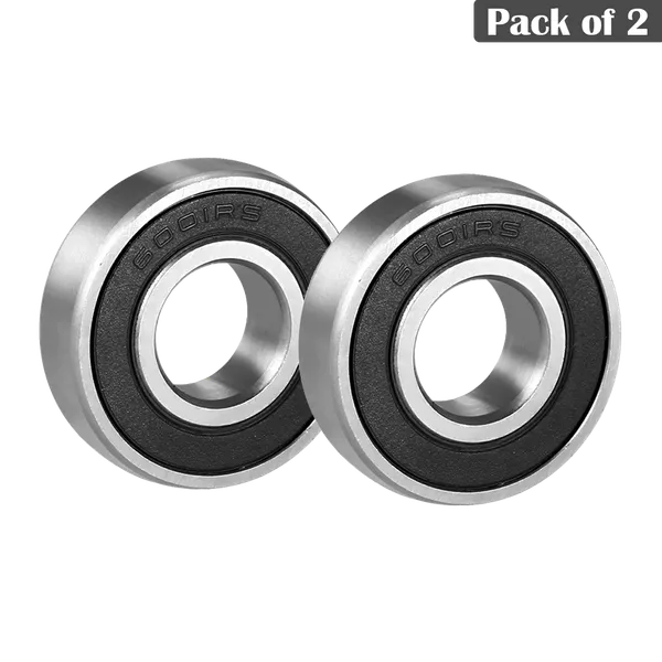 6001Rs_12X28X8Mm_Deep_Groove_Ball_Bearings_Rubber_Double_Shielded_Radial_Ball_Bearing_3D_Printer_Robotics_Diy_Projects_Or_Wheelchair_Wheel_Chrome_Steel_Pre_Lubricated
