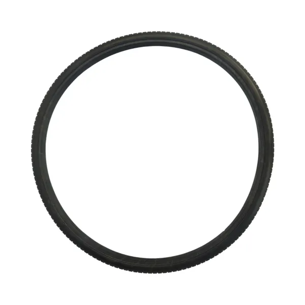 24_Inch_(24×1_3/8)_Replacement_Wheelchair_Puncture_Proof_Solid_PU_Rear_Wheel_Tires_Black_(Pack_Of_1)