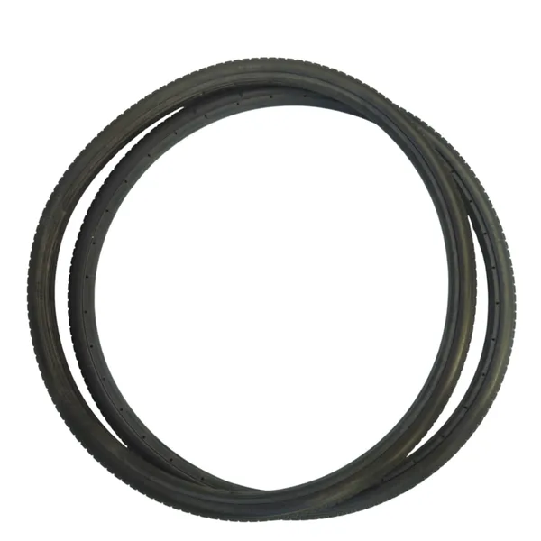 24_Inch_(24×1_3/8)_Replacement_Wheelchair_Puncture_Proof_Solid_PU_Rear_Wheel_Tires_Black_(Pack_Of_2)