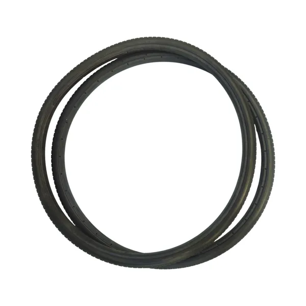 24_Inch_(24×1_3/8)_Replacement_Wheelchair_Puncture_Proof_Solid_PU_Rear_Wheel_Tires_Black_(Pack_Of_2)