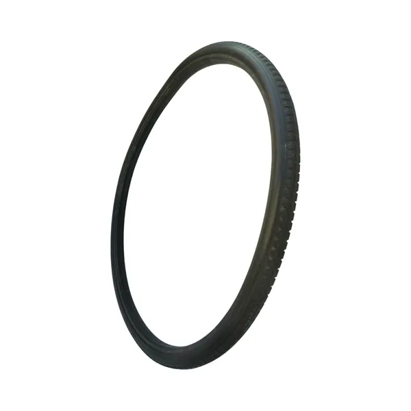 22_Inch_(22×1_3/8)_Replacement_Wheelchair_Puncture_Proof_Solid_PU_Rear_Wheel_Tires_Black_(Pack_Of_2)