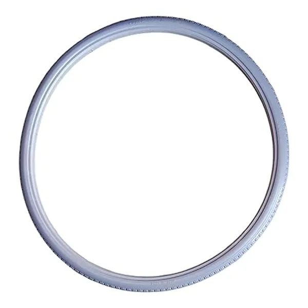 22_Inch_(22×1_3/8)_Replacement_Wheelchair_Puncture_Proof_Solid_PU_Rear_Wheel_Tires_Grey_(Pack_Of_1)