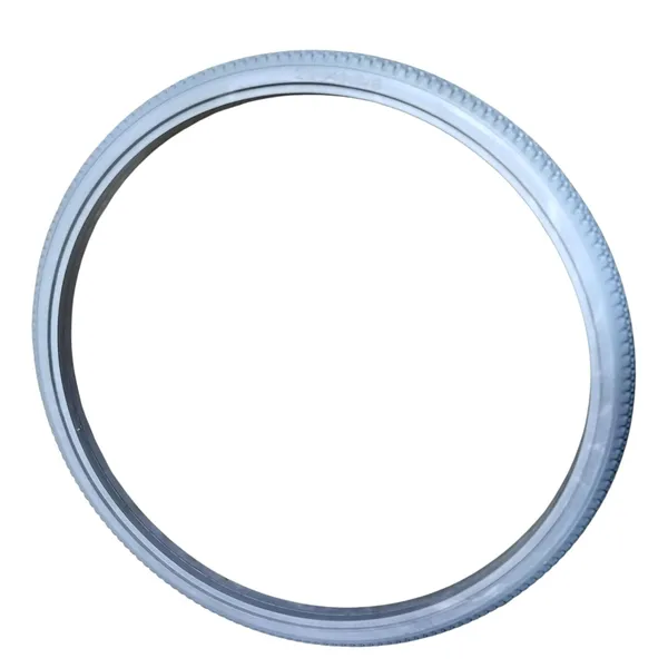 22_Inch_(22×1_3/8)_Replacement_Wheelchair_Puncture_Proof_Solid_PU_Rear_Wheel_Tires_Grey_(Pack_Of_2)