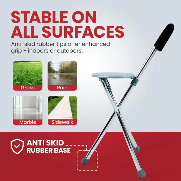 eOnekart_Folding_Walking_Stick_With_Seat_Lightweight_Portable_Walking_Cane_Chair_For_Seniors_Adults_Outdoor_Use_Adjustable_Height_Aluminum_Frame_Non_Slip_Tripod_Base_Travel_Rest_Support