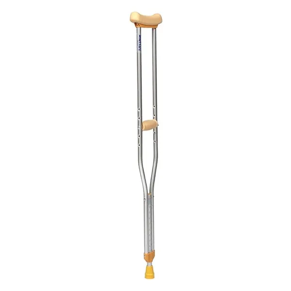eOnekart_Adjustable_Under_Arm_Crutches_For_Adults_Small_Size_Lightweight_Aluminum_Walking_Support_Anti_Slip_Rubber_Tips_Height_Adjustable_Walking_Aid_For_Injury_Surgery_Mobility_Support