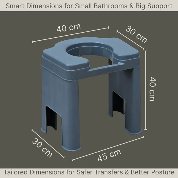 eOnekart_Commode_Toilet_Stool_Lightweight_Portable_Bathroom_Aid_Chair_For_Senior_Citizens_Patients_100_Kg_Capacity_Durable_Plastic_Body_Home_Hospital_Use_Easy_To_Clean_Bedside_Toilet_Seat