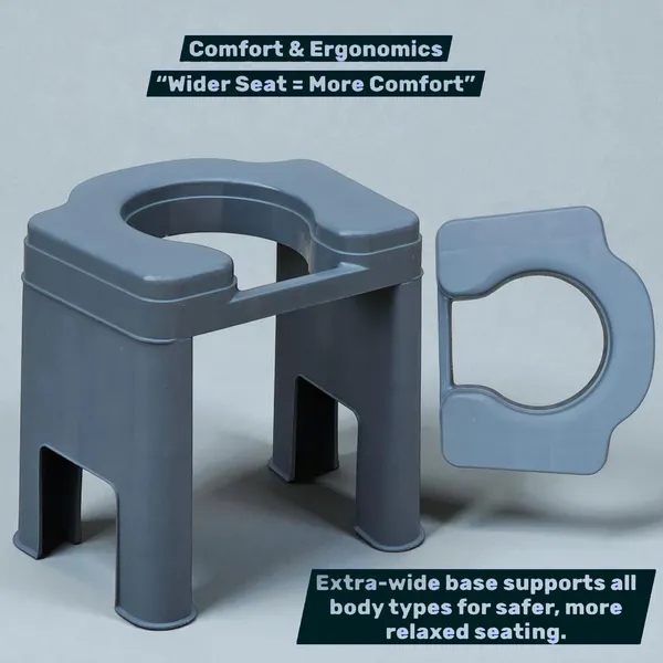 eOnekart_Commode_Toilet_Stool_Lightweight_Portable_Bathroom_Aid_Chair_For_Senior_Citizens_Patients_100_Kg_Capacity_Durable_Plastic_Body_Home_Hospital_Use_Easy_To_Clean_Bedside_Toilet_Seat