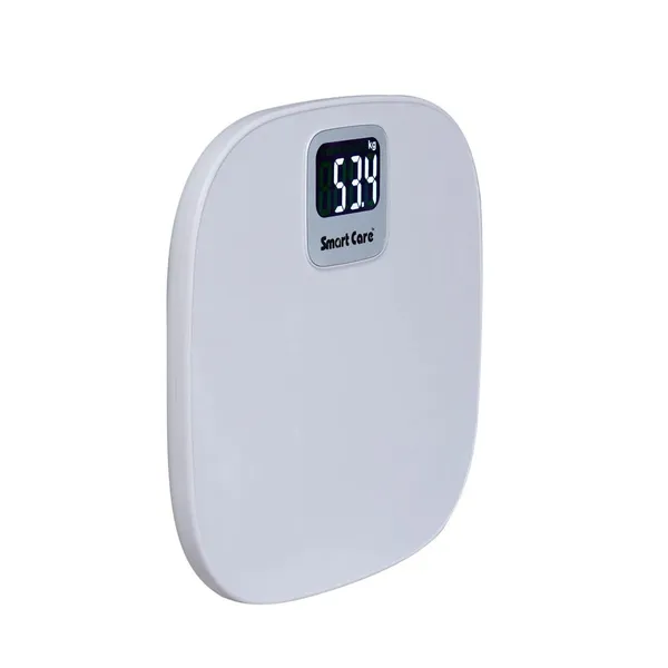 eOnekart_Electronic_Bathroom_Weighing_Scale_Sc0182_High_Precision_Digital_Body_Weight_Machine_With_Auto_Step_On_Technology_180Kg_Capacity_Tempered_Glass_Platform_White_Led_Display_White