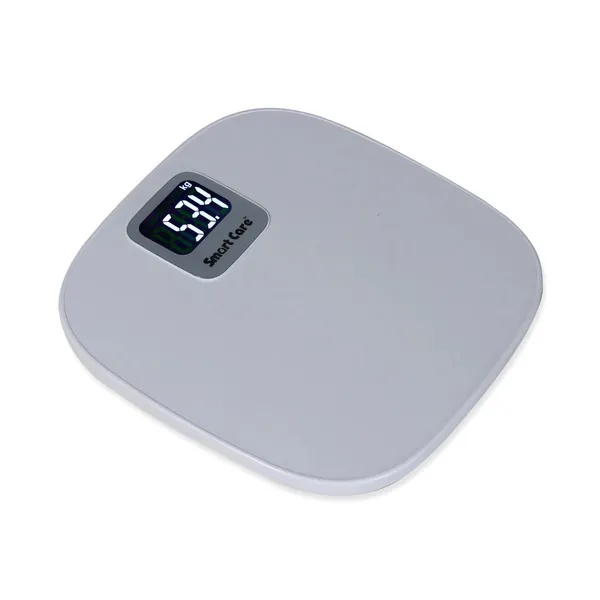 eOnekart_Electronic_Bathroom_Weighing_Scale_Sc0182_High_Precision_Digital_Body_Weight_Machine_With_Auto_Step_On_Technology_180Kg_Capacity_Tempered_Glass_Platform_White_Led_Display_White