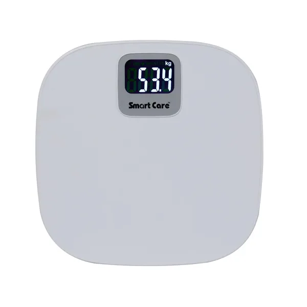 eOnekart_Electronic_Bathroom_Weighing_Scale_Sc0182_High_Precision_Digital_Body_Weight_Machine_With_Auto_Step_On_Technology_180Kg_Capacity_Tempered_Glass_Platform_White_Led_Display_White
