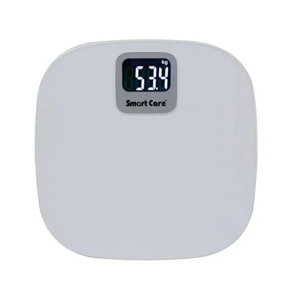 eOnekart_Electronic_Bathroom_Weighing_Scale_Sc0182_High_Precision_Digital_Body_Weight_Machine_With_Auto_Step_On_Technology_180Kg_Capacity_Tempered_Glass_Platform_White_Led_Display_White