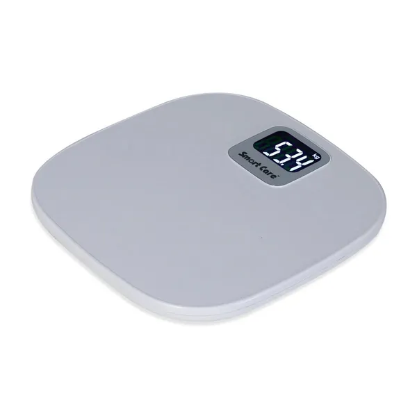 eOnekart_Electronic_Bathroom_Weighing_Scale_Sc0182_High_Precision_Digital_Body_Weight_Machine_With_Auto_Step_On_Technology_180Kg_Capacity_Tempered_Glass_Platform_White_Led_Display_White