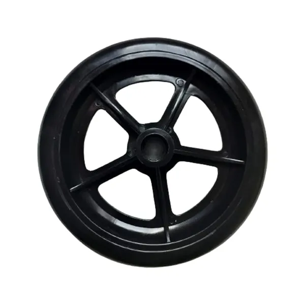 8_Inch_Front_Caster_Solid_Pu_Wheel_Replacement_For_Wheelchair_Without_Bearing_Pack_Of_1