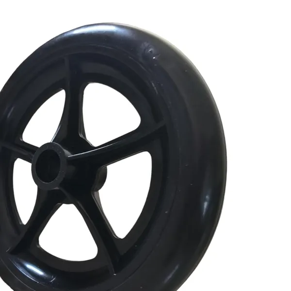 8_Inch_Front_Caster_Solid_Pu_Wheel_Replacement_For_Wheelchair_Without_Bearing_Pack_Of_1