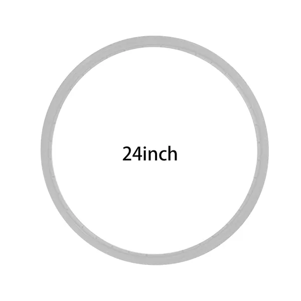 24_Inch_(24×1_3/8)_Replacement_Wheelchair_Puncture_Proof_Solid_PU_Rear_Wheel_Tires_Grey_(Pack_Of_1)