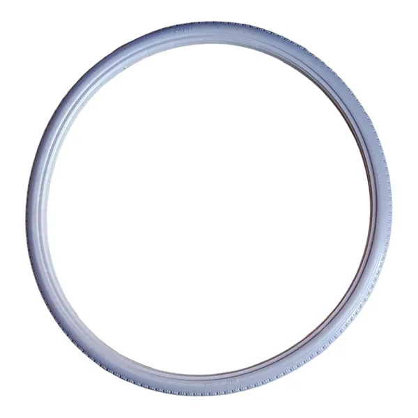 24_Inch_(24×1_3/8)_Replacement_Wheelchair_Puncture_Proof_Solid_PU_Rear_Wheel_Tires_Grey_(Pack_Of_1)
