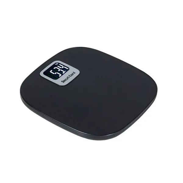 Smartcare_Electronic_Bathroom_Weighing_Scale_Sc0182_High_Precision_Digital_Body_Weight_Scale_With_Auto_Step_On_180Kg_Capacity_White_Led_Display_Lightweight_Durable_Design_Black